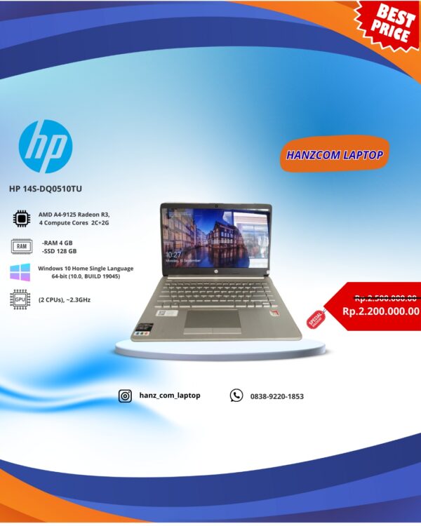 HP 14S-DQ0510TU