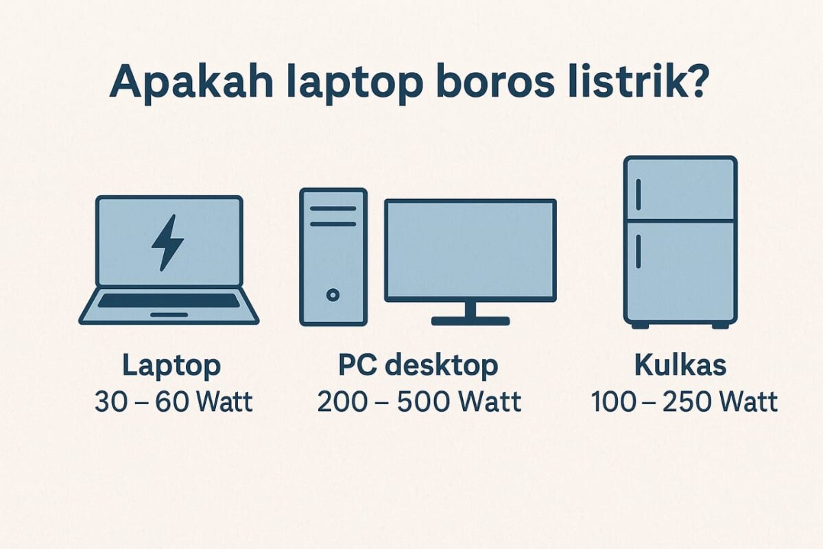 Apakah Laptop Boros Listrik