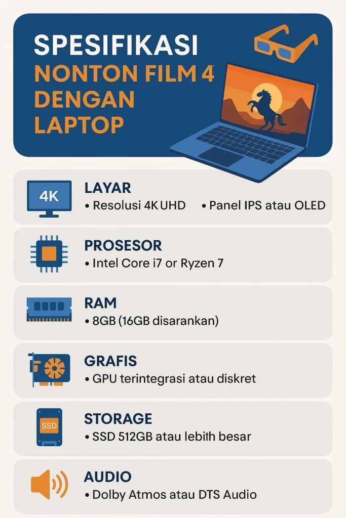 Laptop untuk Nonton Film