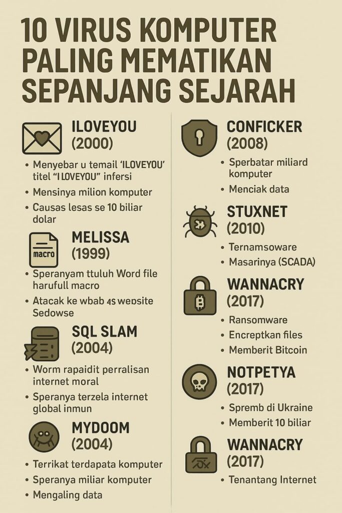 Virus Komputer Paling Mematikan