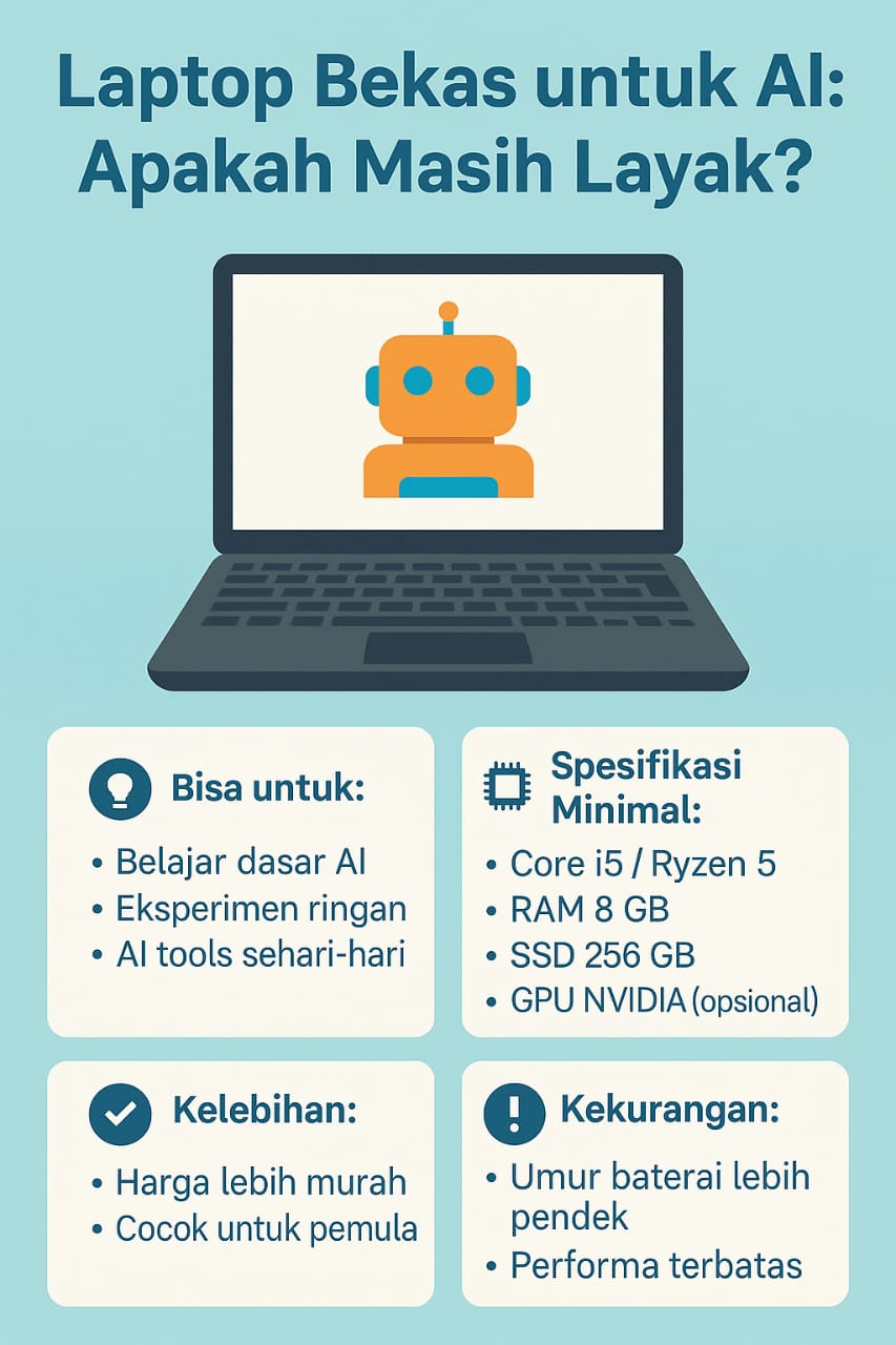 Laptop Bekas untuk AI: Apakah Masih Layak?