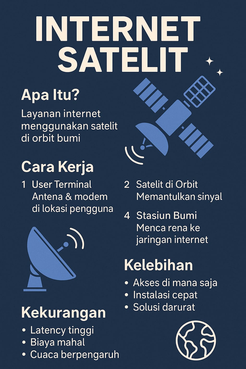 Internet Satelit: Solusi Koneksi Digital di Mana Saja