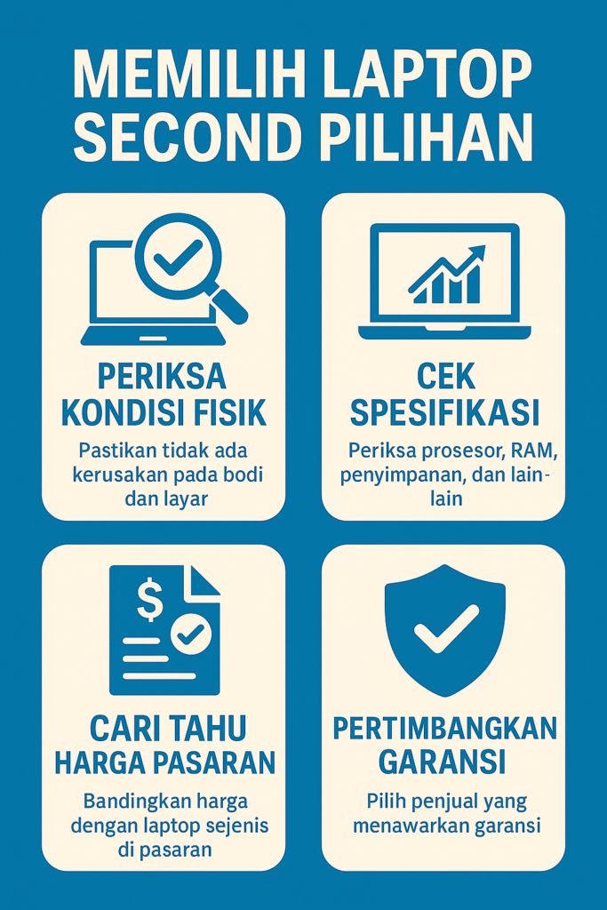 Memilih Laptop Second