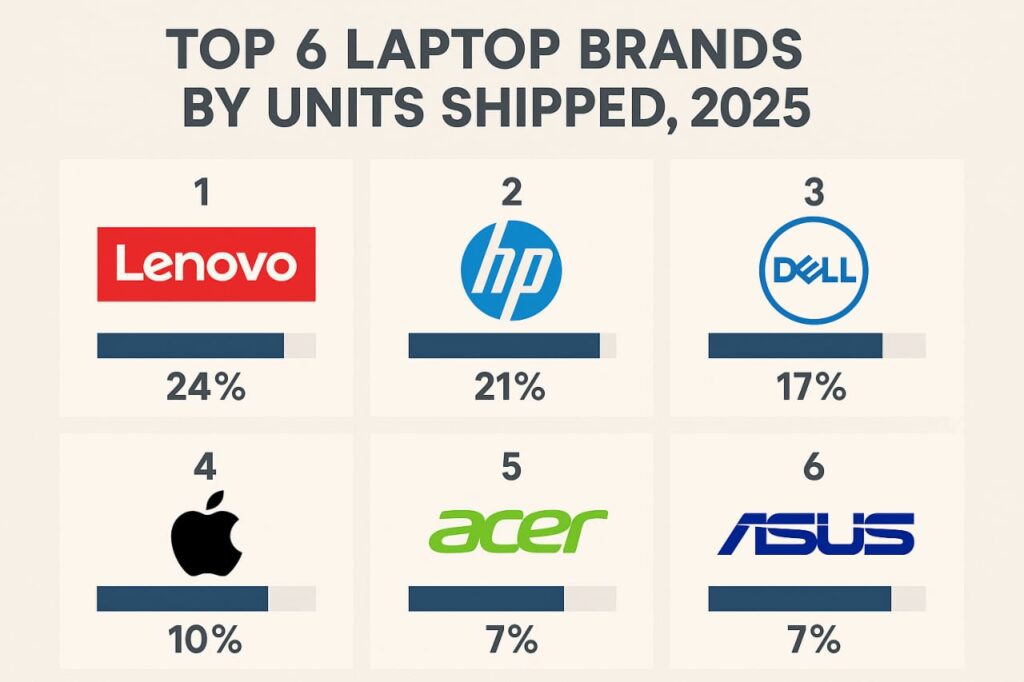 Laptop Terbanyak Diproduksi di Dunia 2025
